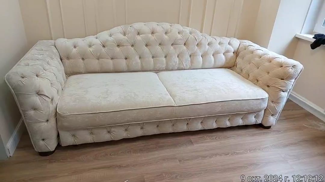 Обивка дивана. Каргополь