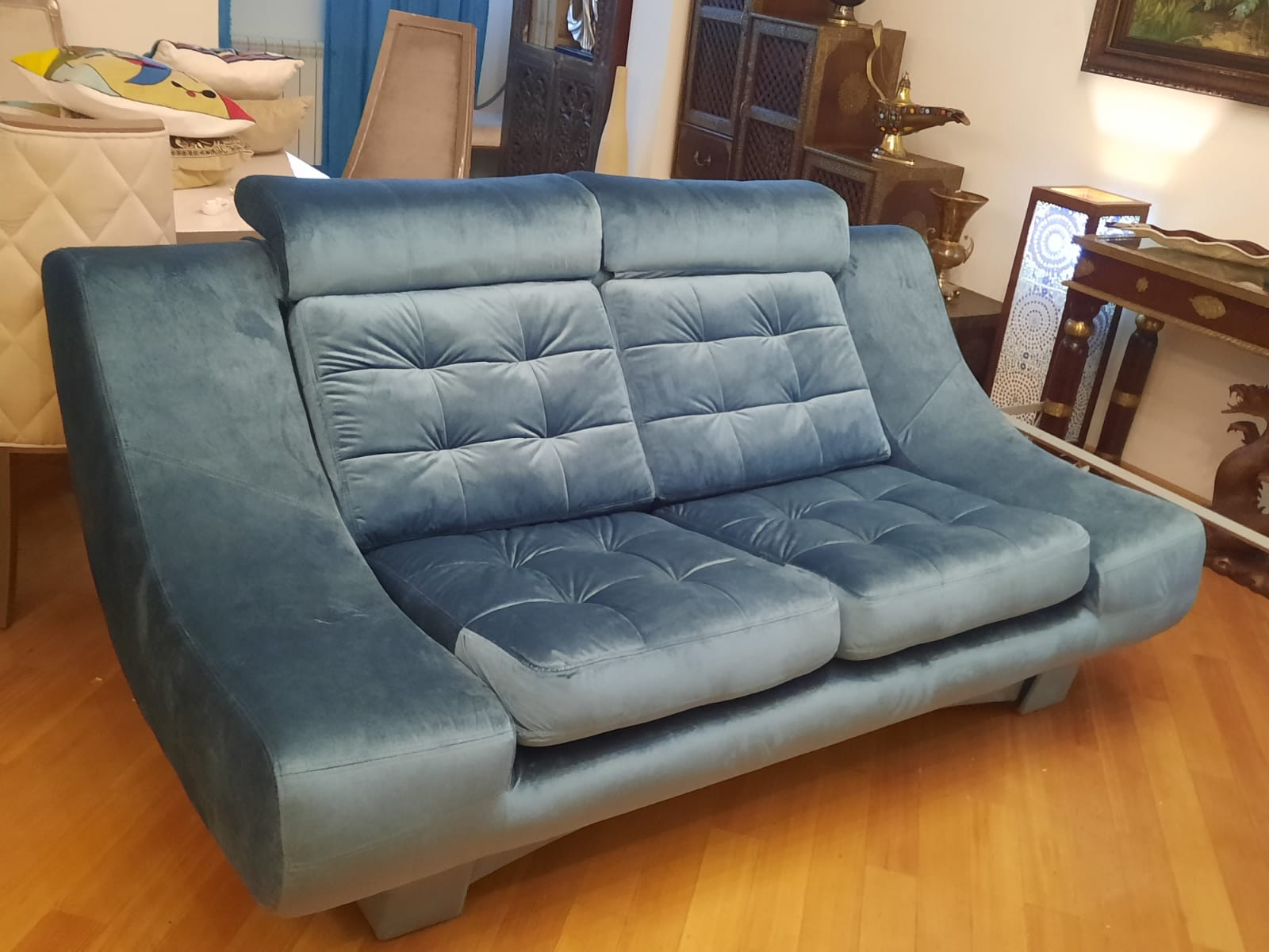 Обивка дивана на дому. Каргополь