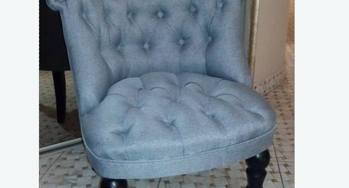 Обшивка стула на дому. Каргополь